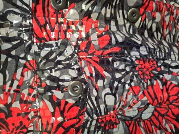 Ruby Rd Black and White with Red Flowers Blazer Size 10 - Picture 2 of 4